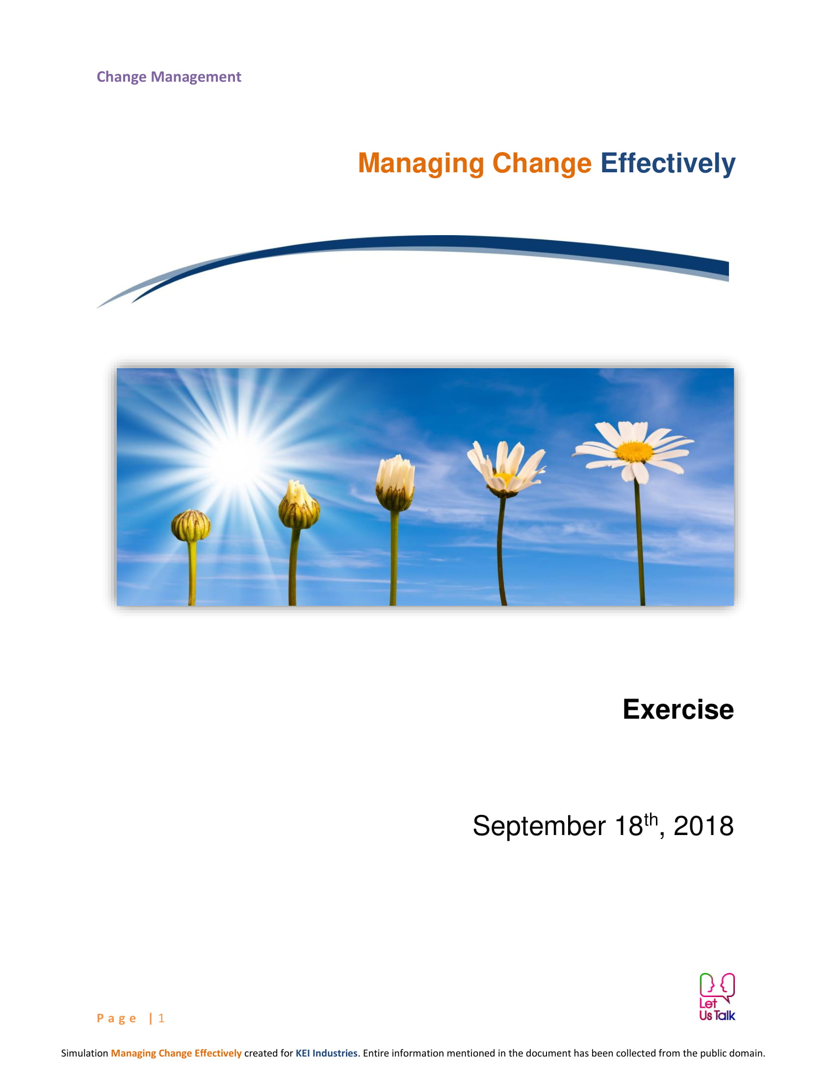 Managing Change Effectively
