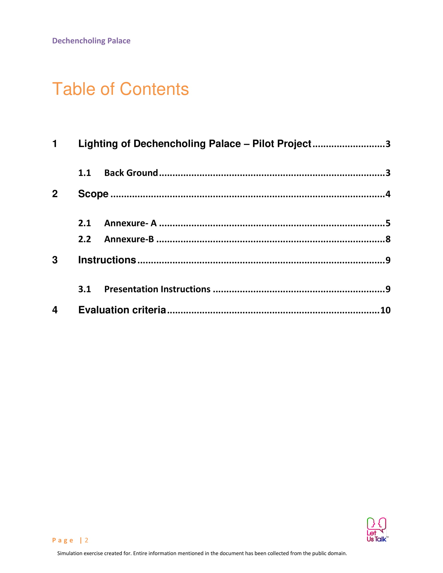 Lighting Of The Dechencholing Palace